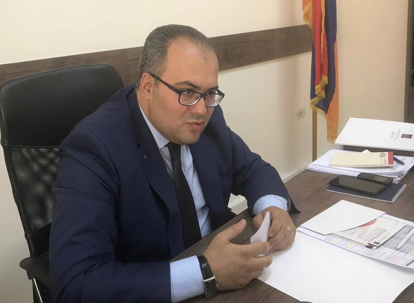 Armen Shahnazaryan: The double increase in the insurance portfolio of EIAA ICJSC by the end of 2018 is quite feasible